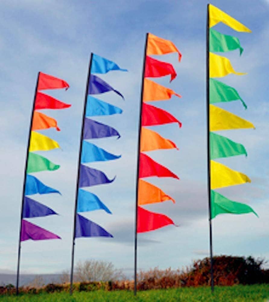 Spirit of Air by Festival Pendant Banners 3.4m Flag Kit, Stake & Pole