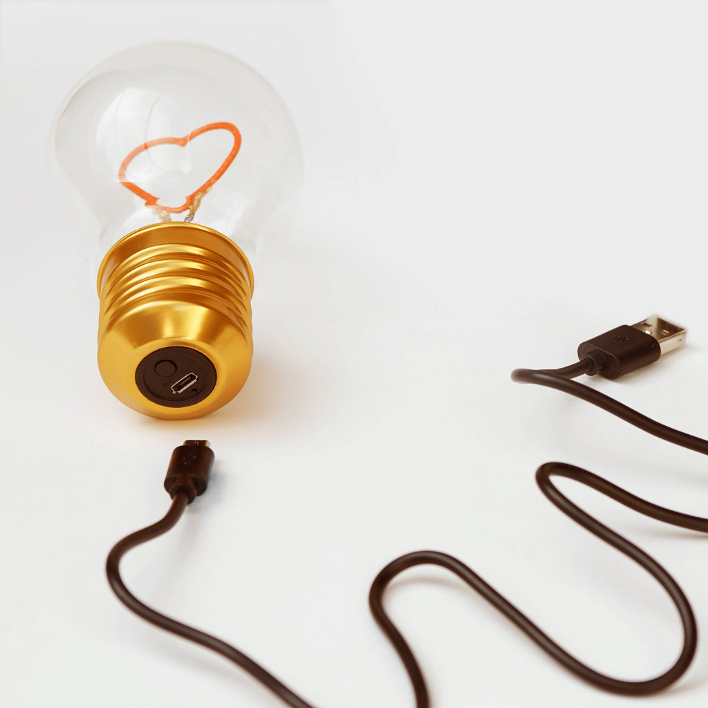 Cordless Heart Lightbulb - Rechargeable & sexy XMAS CLASSIC
