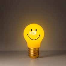 Smiley Cordless Lightbulb - Rechargeable light with a smile