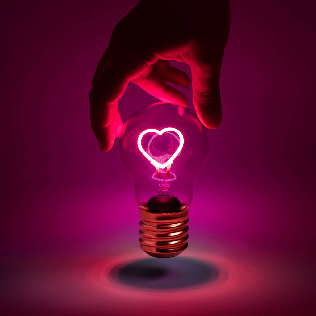 Cordless Heart Lightbulb - Rechargeable & sexy XMAS CLASSIC