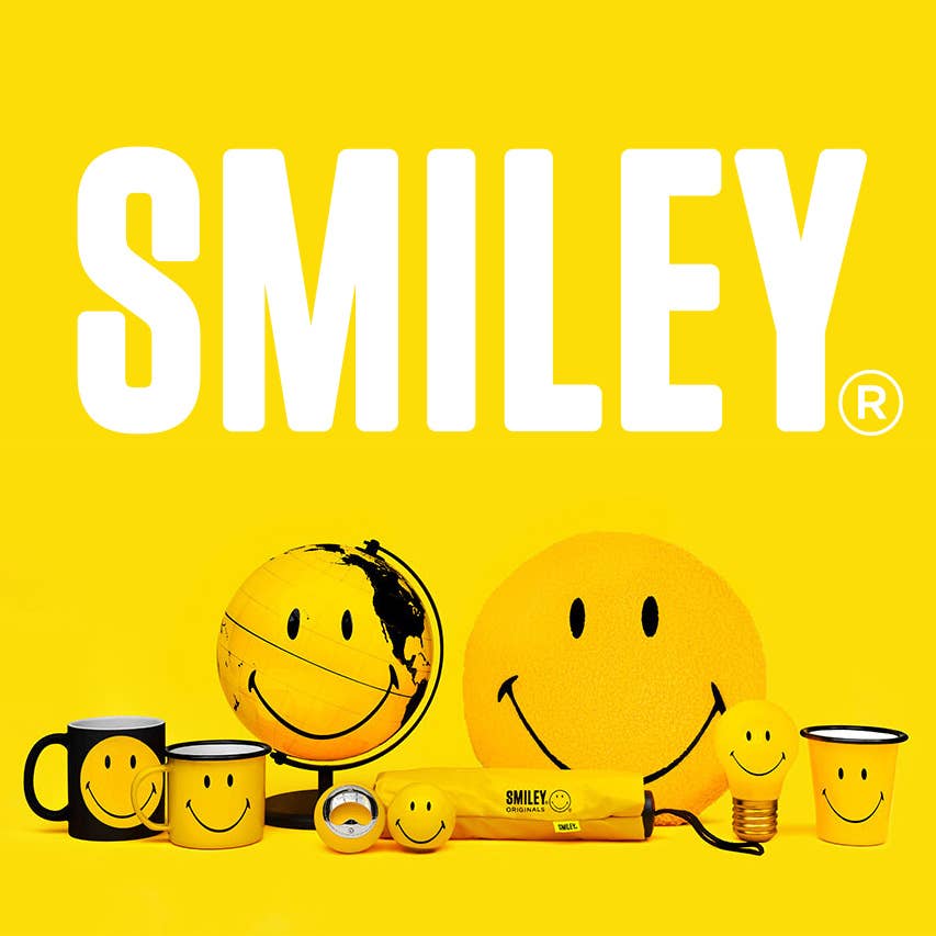 Smiley Cordless Lightbulb - Rechargeable light with a smile