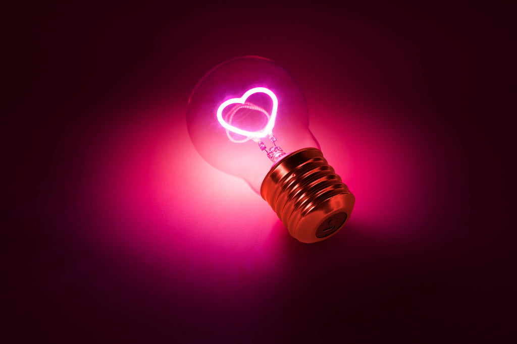 Cordless Heart Lightbulb - Rechargeable & sexy XMAS CLASSIC