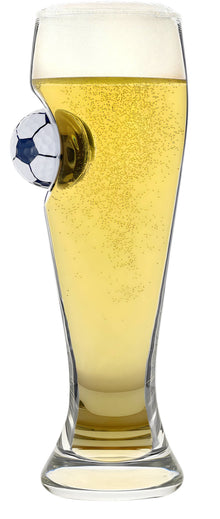 BSFTBALL Sports Enthusiast Football Beer Glass