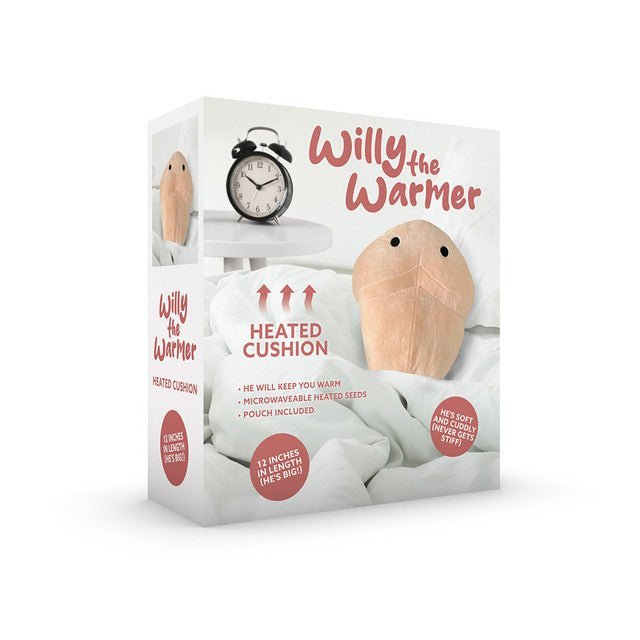 Willy the Warmer Heated Plushie Penis Cushion