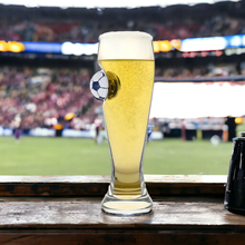 BSFTBALL Sports Enthusiast Football Beer Glass