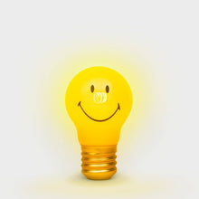 Smiley Cordless Lightbulb - Rechargeable light with a smile
