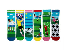 United Oddsocks Goal Power Box Of 6 Colourful Cotton Socks Womens
