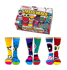 United Oddsocks The Stress  Mens Head Odd Socks