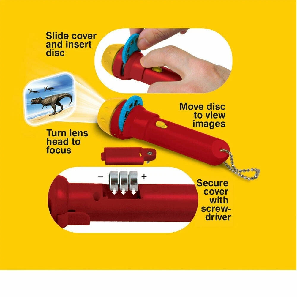 Natural History Museum Dinosaur Torch and Projector