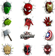 Marvel Avengers 3D Wall Light