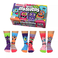 United Oddsocks Miss Mashers Mismatched Set for Girls