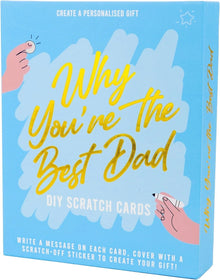 Reasons Why You're the Best Dad - DIY Scratch Cards