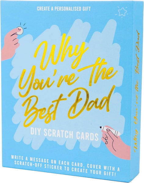 Reasons Why You're the Best Dad - DIY Scratch Cards