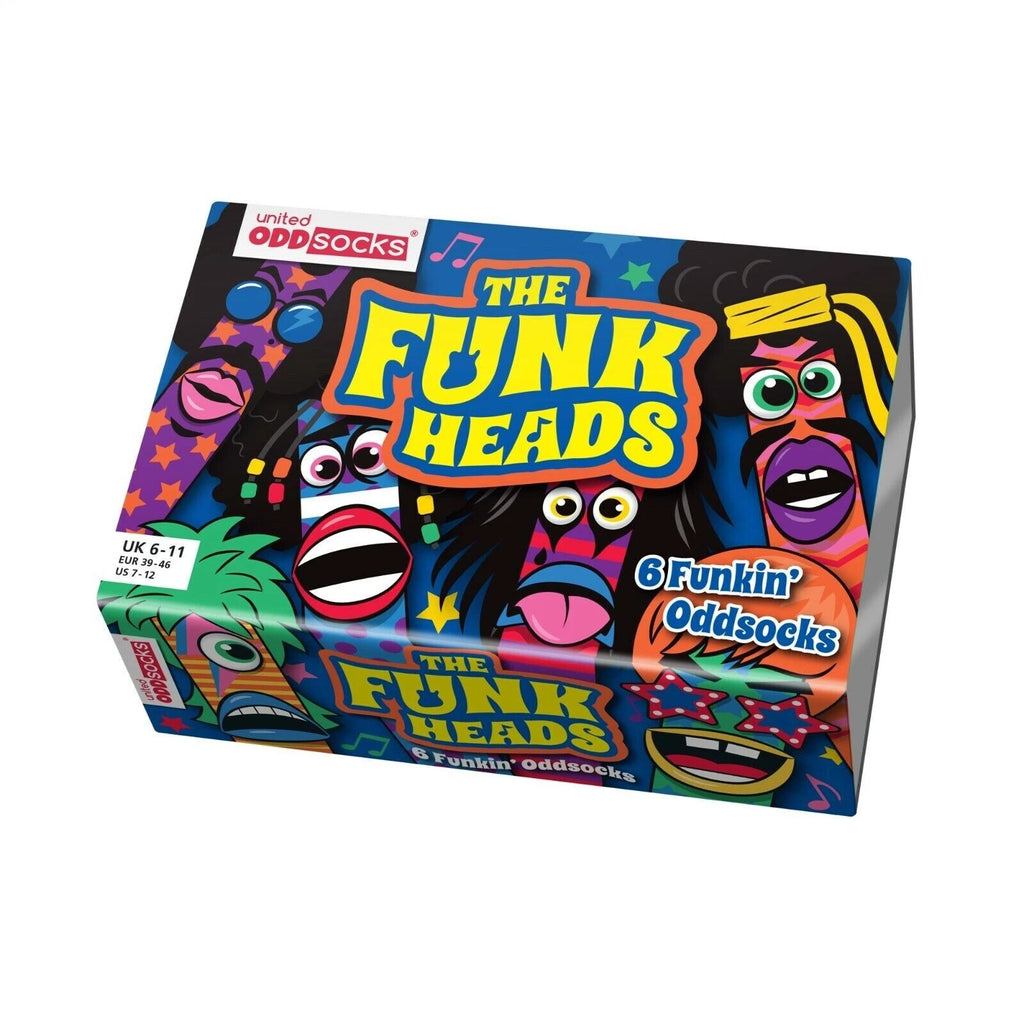 United ODDSOCKS The Funk Heads Funny Novelty