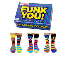 MENS UNITED ODDSOCKS FUNK YOU SOCKS FOR MEN