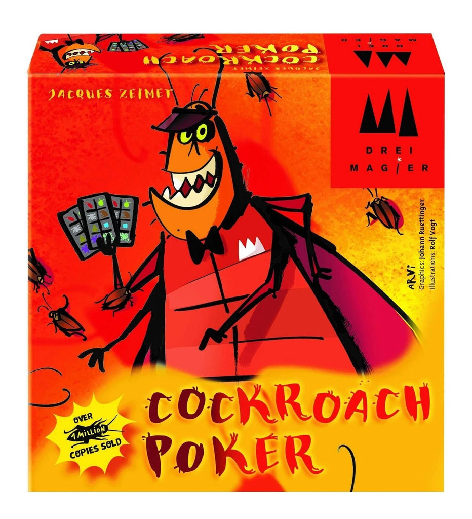 Cockroach Poker Game English Edition Card Game