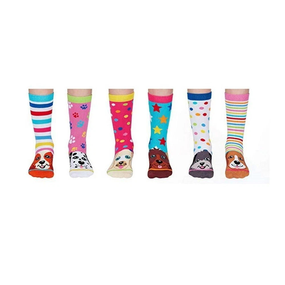 United Oddsocks Pup Stars Oddly