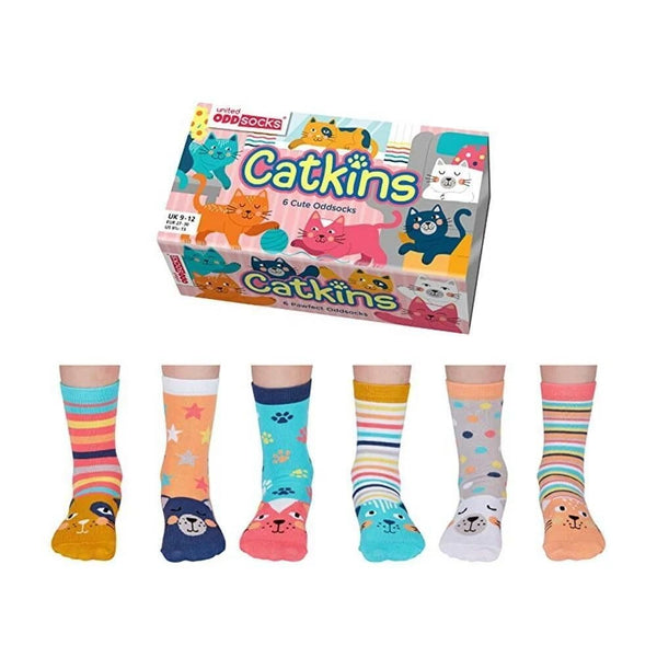 United Oddsocks Catkins Socks For Girls