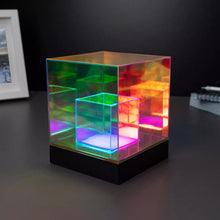 RED5 Holographic Cube Lamp Standing Desk Lamp