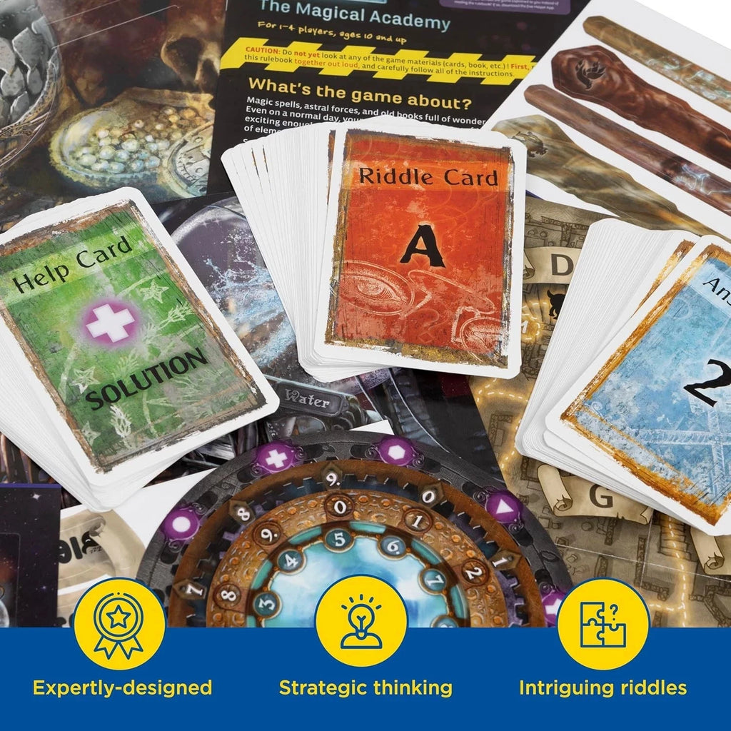 EXIT: The Magical Academy – Fantasy Escape Room Board Game