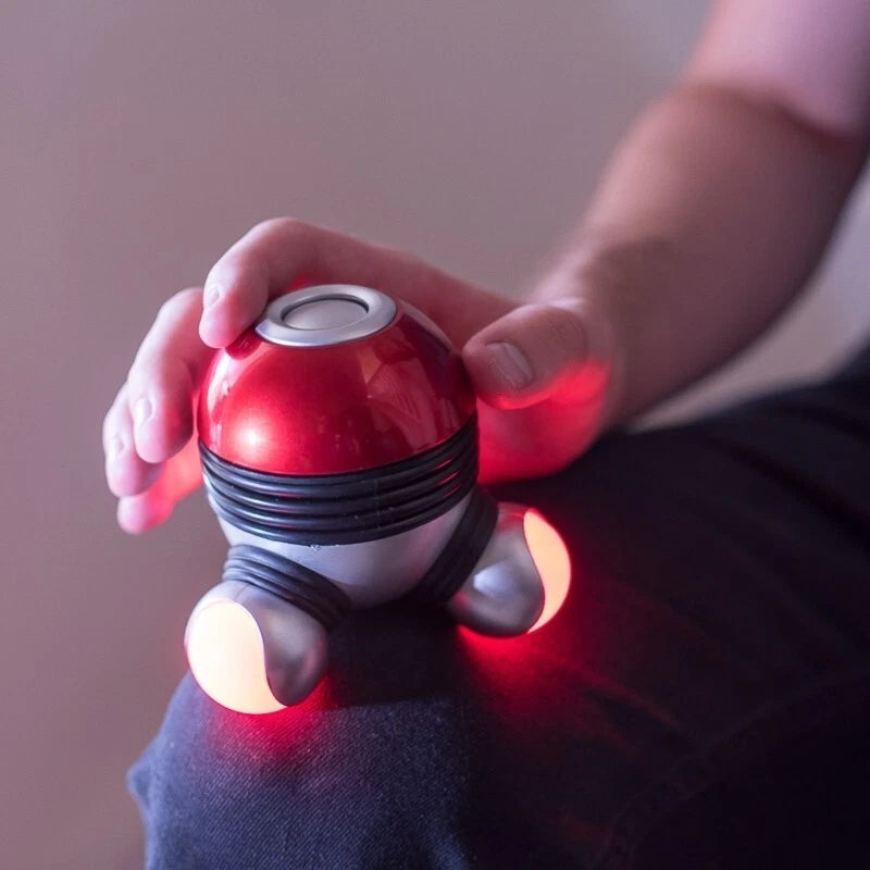 Vibrating Body Massager With LED Assortment