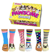 United Oddsocks Pawsome Dog Puppy Women's Novelty