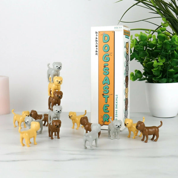 Gift Republic Dogsaster Dog Stacking Balancing Game