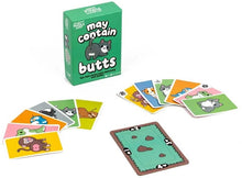 May Contain Butts Fun Matching Card Game