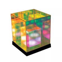 RED5 Holographic Cube Lamp Standing Desk Lamp