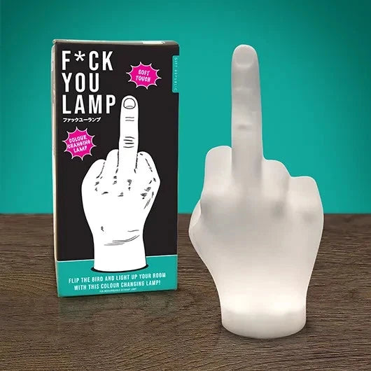 Gift republic Middle finger Lamp F You Lamp Fun Novelty Gift