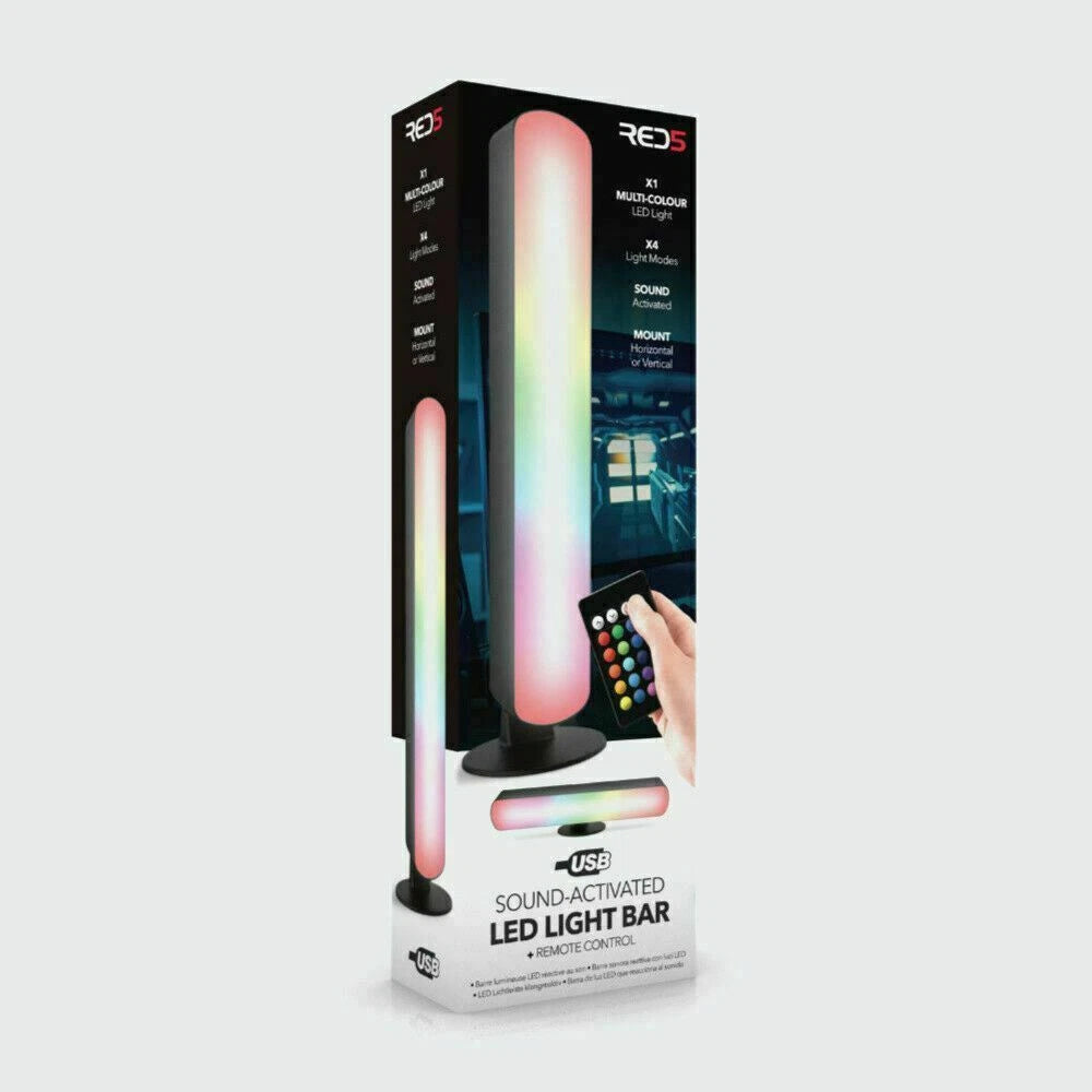 Sound Activated Light Bar Home Disco LED Gadget