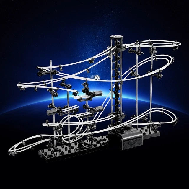Rail 10 m Perpetual Rollercoaster Marble Run Space Coaster