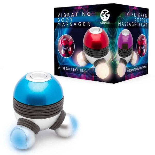 Vibrating Body Massager With LED Assortment