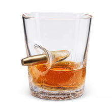 Novelty Tumbler Spirit Shot In Glass Single Bullet