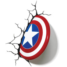 Marvel Avengers 3D Wall Light Spider-man Hulk Iron Man Captain America Thor 3DFX - Voloum Store