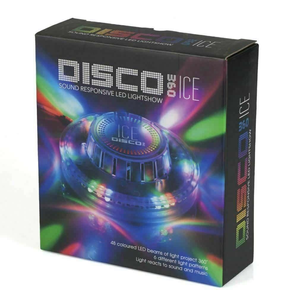 Disco 360 Ice Light Show Flashing Party LED Light Music and Sound ...