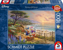 Thomas Kinkade Disney Donald & Daisy 1000 Pieces Schmidt Jigsaw Puzzle - Voloum Store