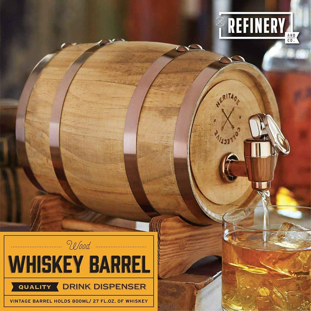 Refinery Whiskey Barrel