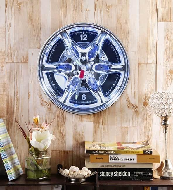 LED Alloy Rim Wall Clock - Voloum Store