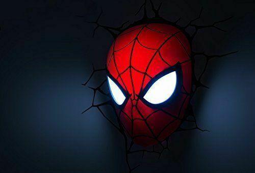 Spiderman 3D FX Wall Light - Voloum Store